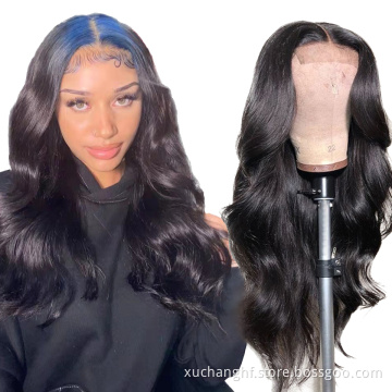 HD Transparent full lace 360 4x4 Lace front glueless Wig Virgin Hair,Wholesale Brazilian 100% Human Hair Wigs For Black Women